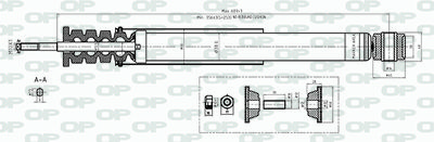 SAB856332 OPEN PARTS Амортизатор