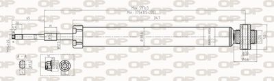 SAB827432 OPEN PARTS Амортизатор