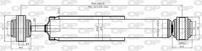 SAB856632 OPEN PARTS Амортизатор