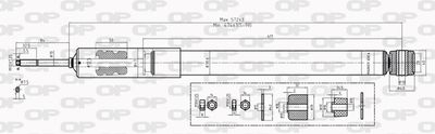 SAB822832 OPEN PARTS Амортизатор