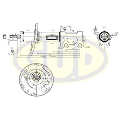 GSA339700 G.U.D. Амортизатор
