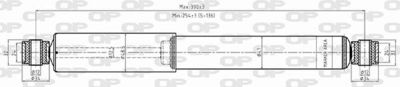 SAB853712 OPEN PARTS Амортизатор