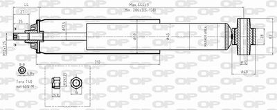 SAB859232 OPEN PARTS Амортизатор