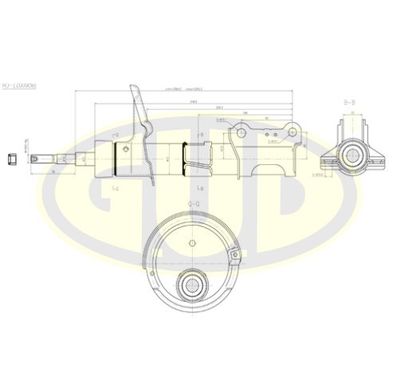 GSA334611 G.U.D. Амортизатор