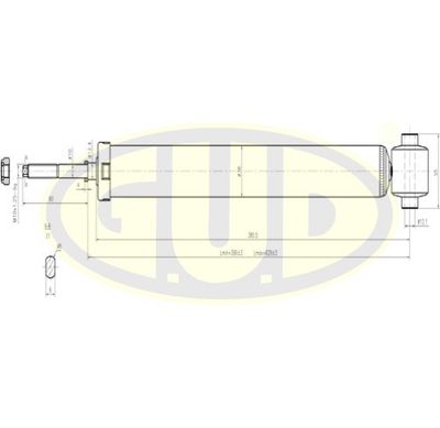 GSA343398 G.U.D. Амортизатор