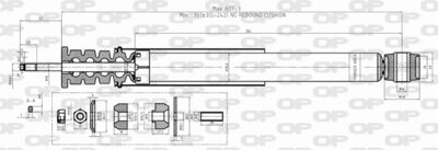 SAB849732 OPEN PARTS Амортизатор