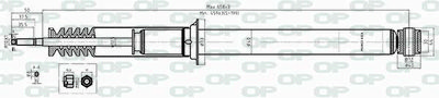 SAB838132 OPEN PARTS Амортизатор
