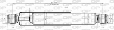 SAB840032 OPEN PARTS Амортизатор