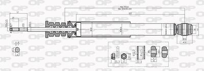 SAB823232 OPEN PARTS Амортизатор
