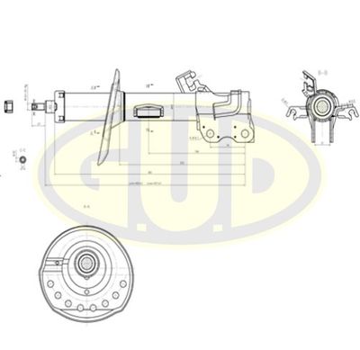 GSA339755 G.U.D. Амортизатор
