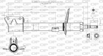SAB838832 OPEN PARTS Амортизатор