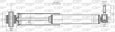 SAB842932 OPEN PARTS Амортизатор