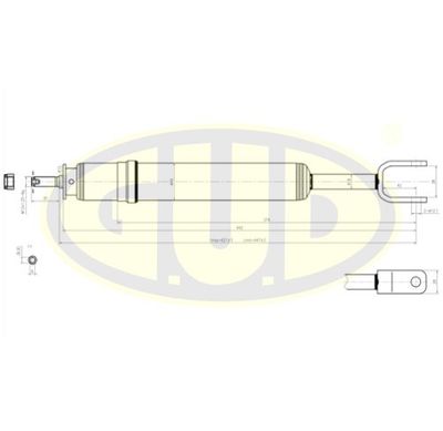 GSA341845 G.U.D. Амортизатор