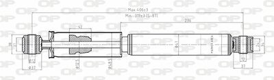 SAB808832 OPEN PARTS Амортизатор