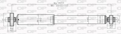 SAB820432 OPEN PARTS Амортизатор
