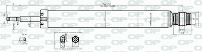 SAB856432 OPEN PARTS Амортизатор