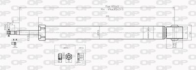 SAB801432 OPEN PARTS Амортизатор