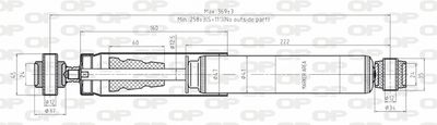 SAB819132 OPEN PARTS Амортизатор