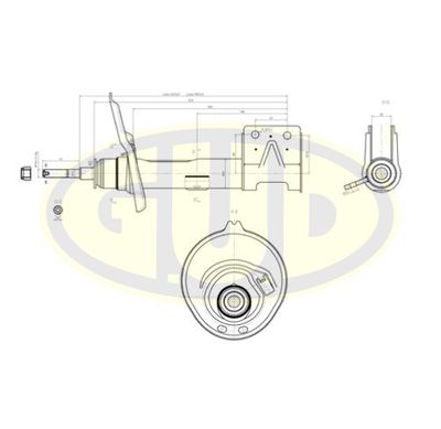 GSA333769 G.U.D. Амортизатор
