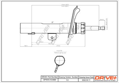 DP1610100069 Dr!ve+ Амортизатор