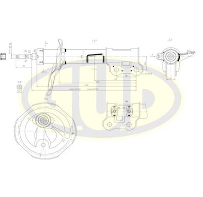GSA338023 G.U.D. Амортизатор