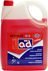 Охлаждающая жидкость AD Antifreeze -35°C G12 Red Concentrate 5л