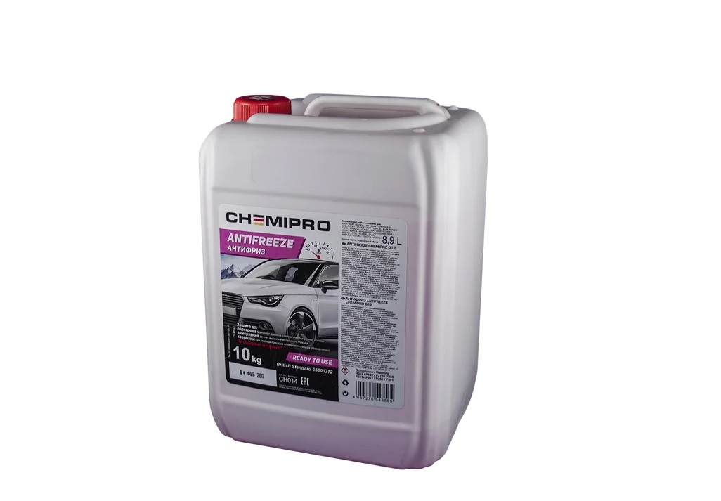 Охлаждающая жидкость Chemipro G12 красный, 10kg