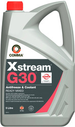 Охлаждающая жидкость Comma Xstream G30 Antifreeze & Coolant Ready Mixed 5л