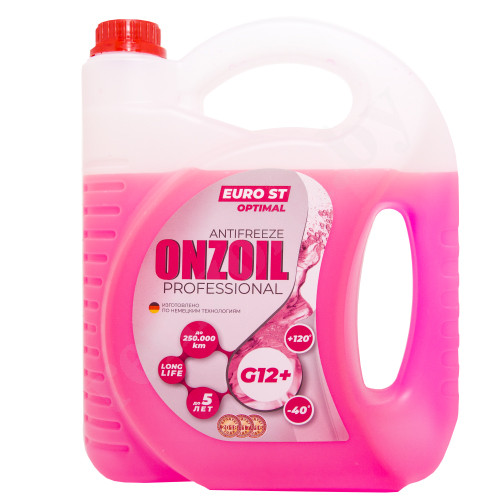 Антифриз ONZOIL ONZOIL OPTIMAL G12 RED EURO ST 4,2Л5КГ (КР.)