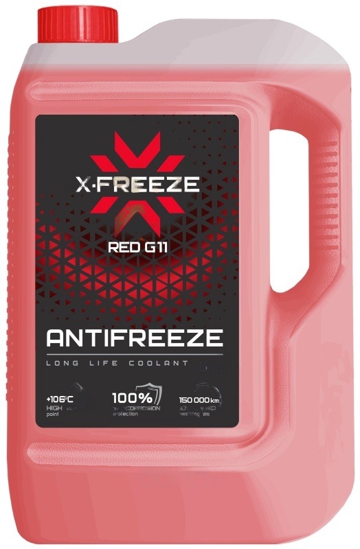 Охлаждающая жидкость Classic X-Freeze G11 red 5л