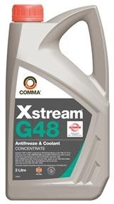 Охлаждающая жидкость Comma Xstream G48 Antifreeze & Coolant Concentrate 2л