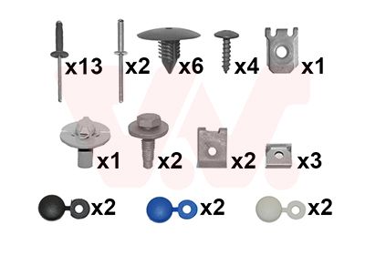 4339794 VAN WEZEL Монтажный комплект, буфер Ван wезел 4339794