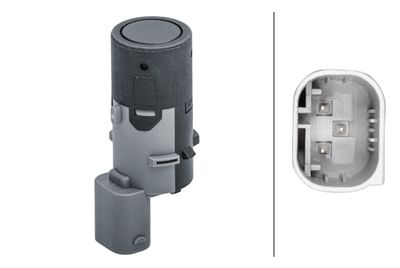 6PX358141061 HELLA Датчик, система помощи при парковке Хелла 6PX 358 141-061