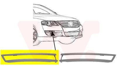5839586 VAN WEZEL Облицовка, бампер Ван wезел 5839586