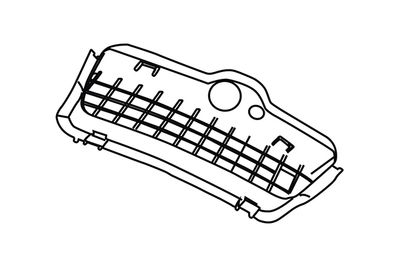 371219 WXQP Решетка вентилятора, буфер Wxqп 371219