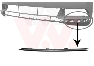 5742581 VAN WEZEL Облицовка, бампер Ван wезел 5742581