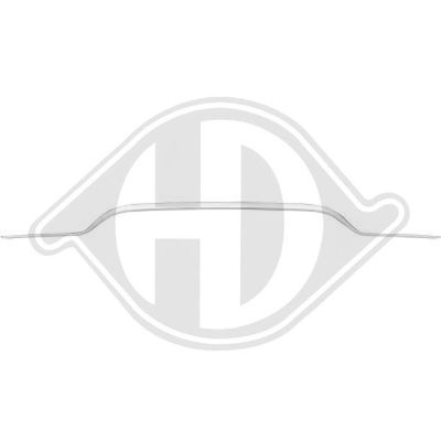 ZUB00208 DIEDERICHS Облицовка, бампер Диедеричс ZUB00208