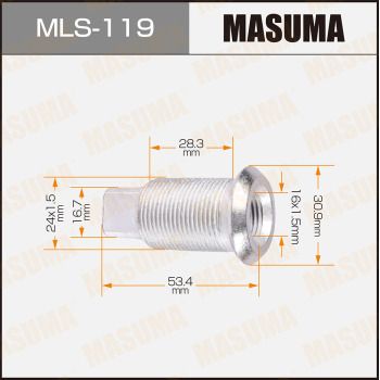 MLS-119 MASUMA Гайка крепления колеса