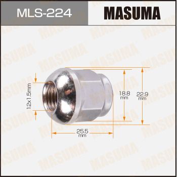 MLS-224 MASUMA Гайка крепления колеса