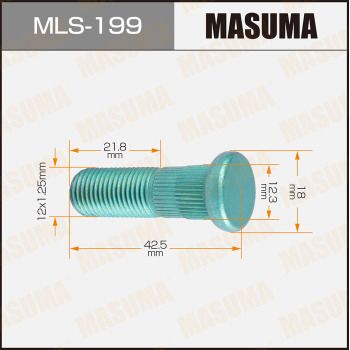 MLS-199 MASUMA Шпилька колеса