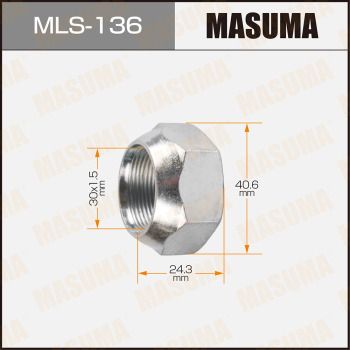 MLS-136 MASUMA Гайка крепления колеса