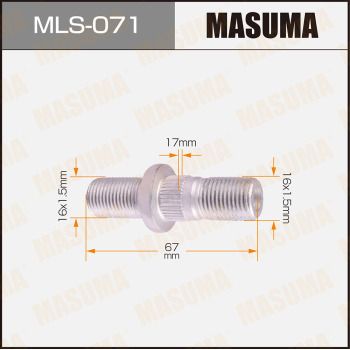 MLS-071 MASUMA Шпилька колеса