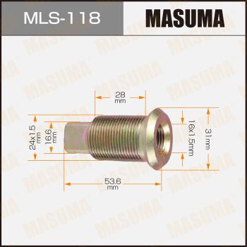 MLS-118 MASUMA Гайка крепления колеса