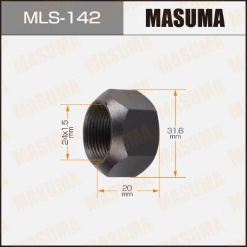 MLS-142 MASUMA Гайка крепления колеса