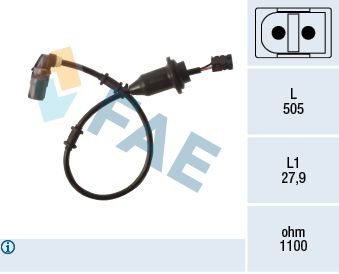 78498 FAE Датчик, частота вращения колеса