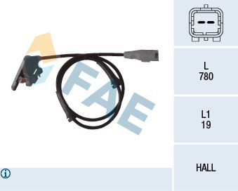 78080 FAE Датчик, частота вращения колеса