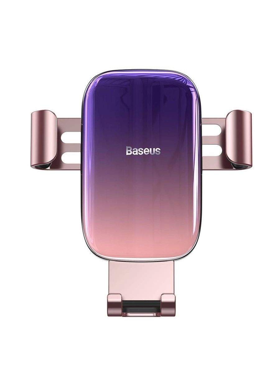 Держатель Baseus Glaze Gravity Car Mount Розовый