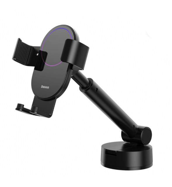 Держатель для телефона Baseus Big Mouth Pro Car Mount holder черный SUYL-JY01