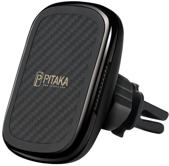 Автомобильный держатель Pitaka New MagMount QI Car Vent CM3001Q (Gun Metal)