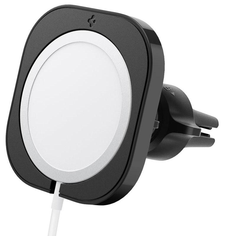 Автомобильный держатель Spigen MagFit Car Mount (ACP02791) для MagSafe (Black)